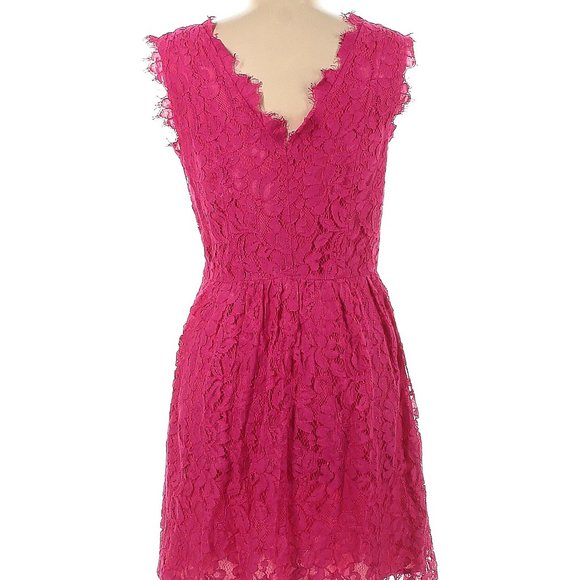 The Letter Pink Casual Dress, M - Picture 2 of 2